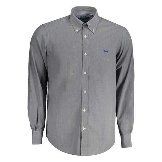 Harmont & Blaine Blue Cotton Shirt