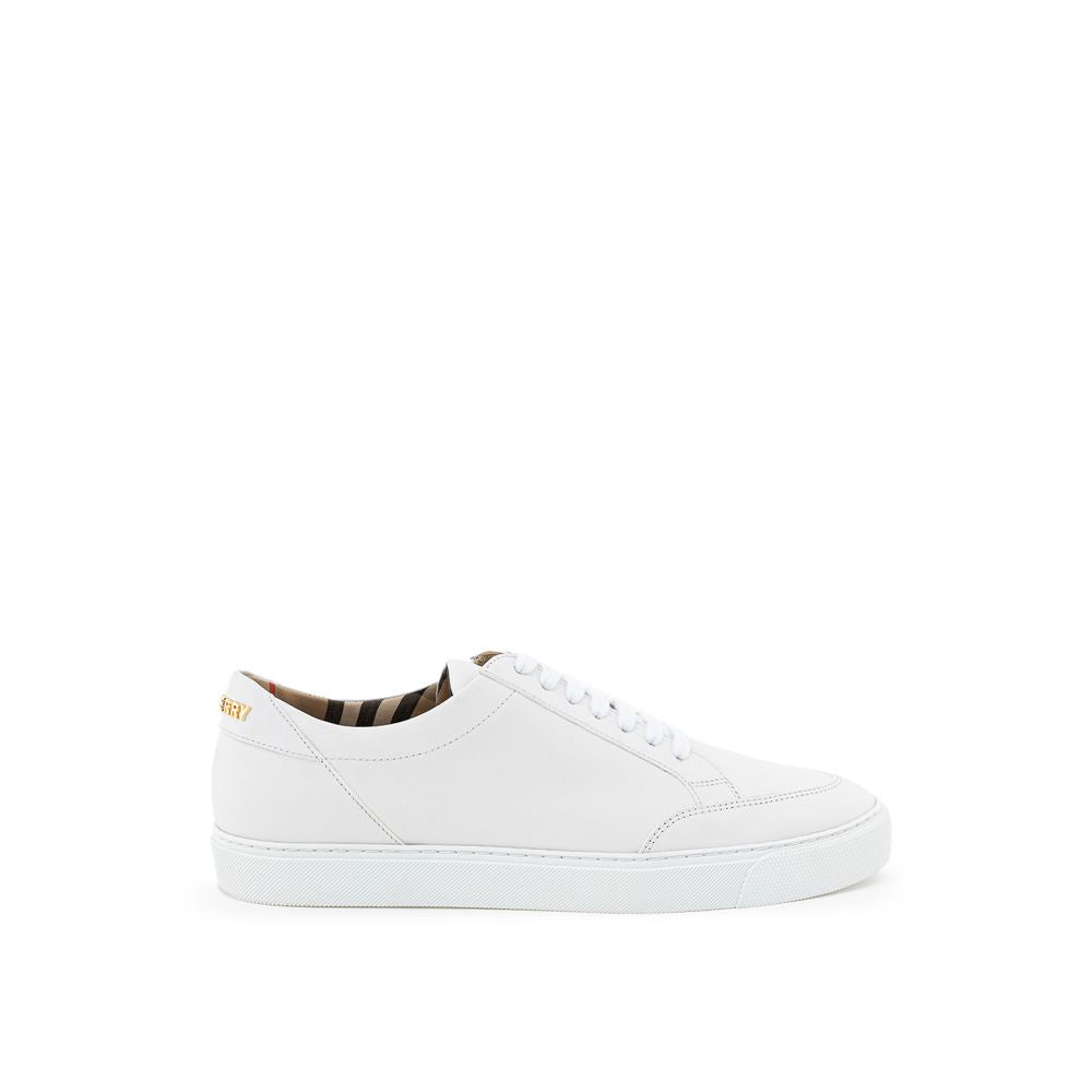 White Leather Sneaker