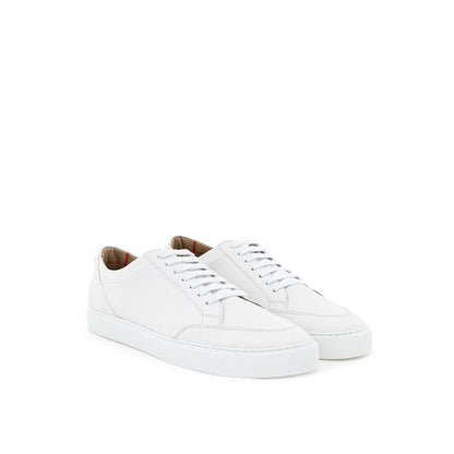 White Leather Sneaker