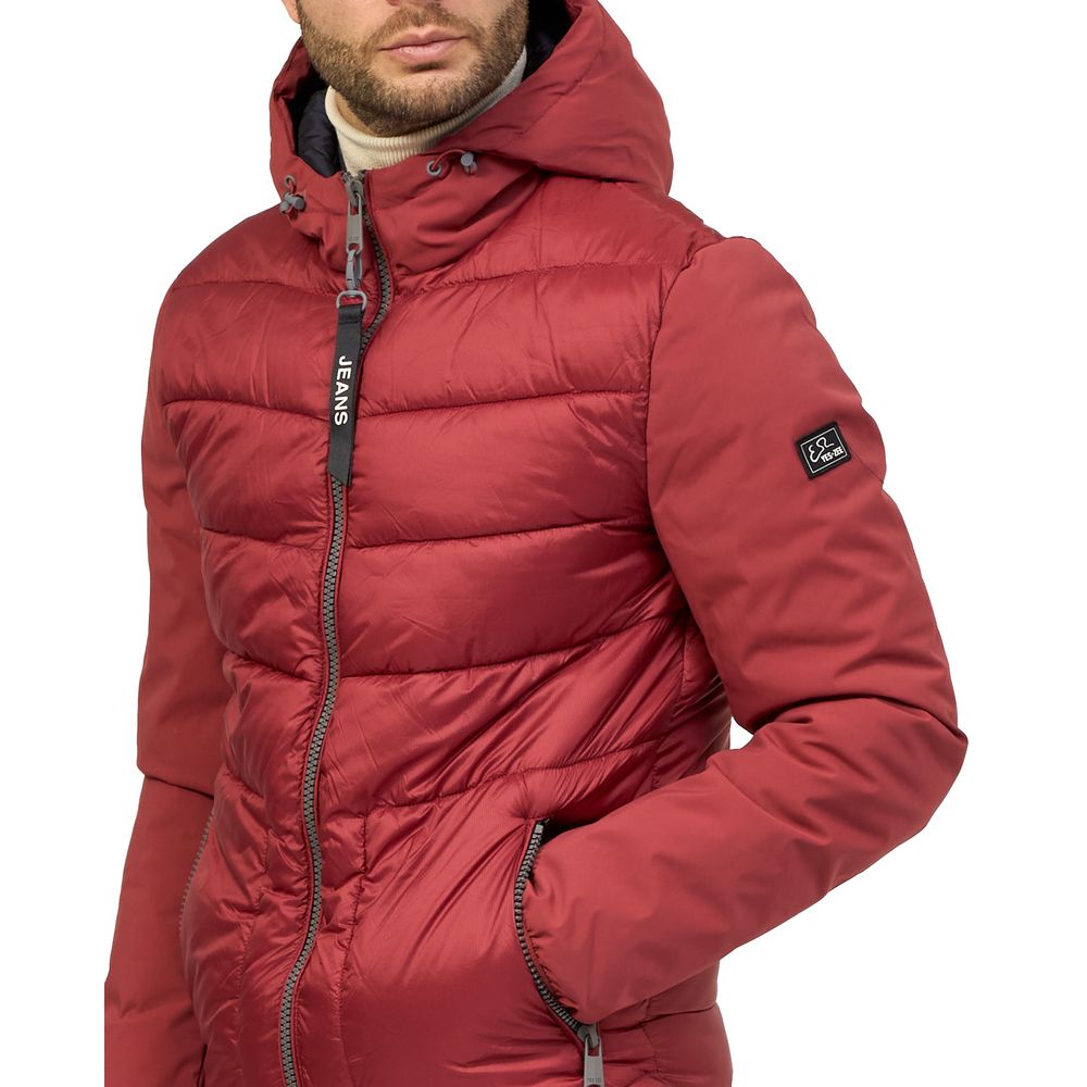 Yes Zee Red Nylon Jacket