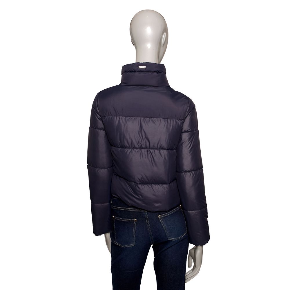 Baldinini Trend Blue Polyester Women Jacket