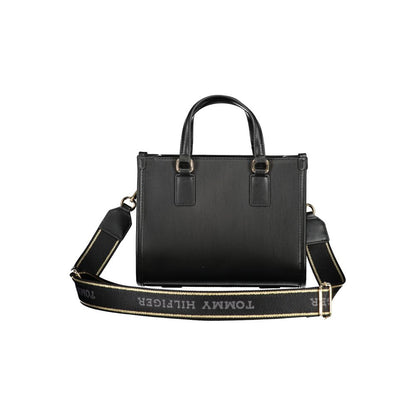 Tommy Hilfiger Black Polyethylene Handbag