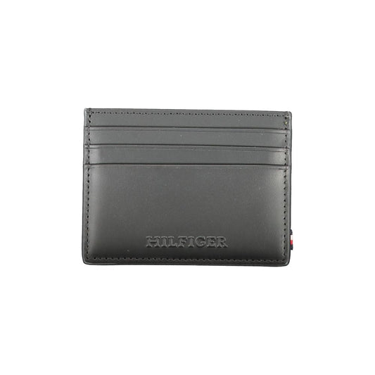 Tommy Hilfiger Black Leather Wallet