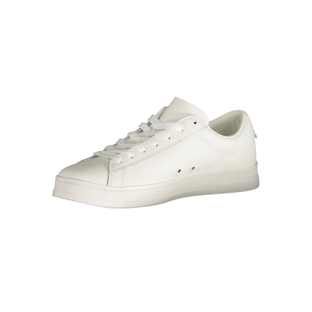 Tommy Hilfiger White Polyester Sneaker