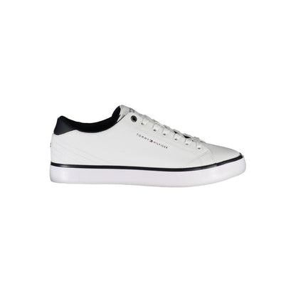 Tommy Hilfiger White Polyester Sneaker