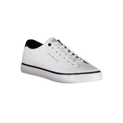 Tommy Hilfiger White Polyester Sneaker