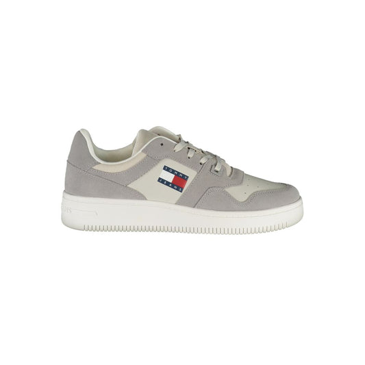 Tommy Hilfiger Gray Polyester Sneaker