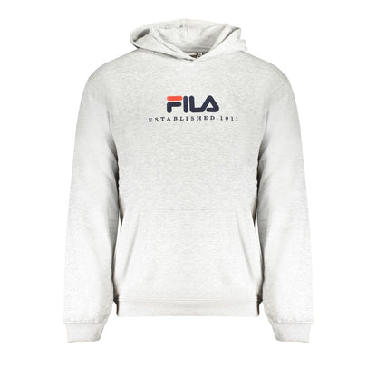 Fila Gray Cotton Men Sweater