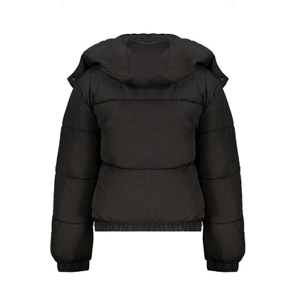 Fila Black Polyester Women Jacket