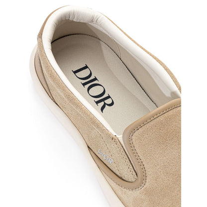 Dior Beige Leather Sneaker