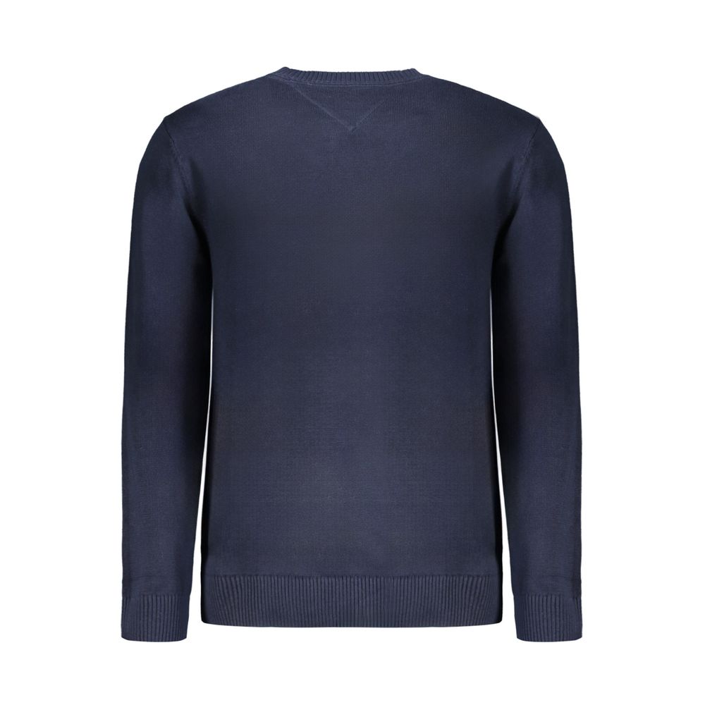 Tommy Hilfiger Blue Cotton Men Sweater