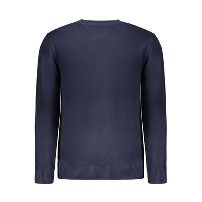 Tommy Hilfiger Blue Cotton Men Sweater