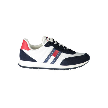 Tommy Hilfiger White Leather Men Sneaker