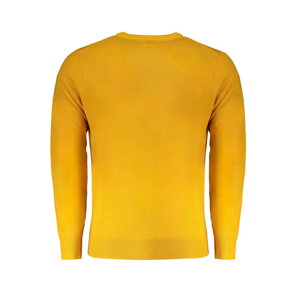 Norway 1963 Yellow Wool Men Sweater