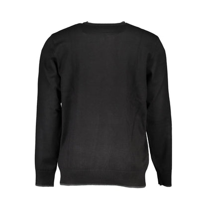 U.S. Grand Polo Black Nylon Sweater