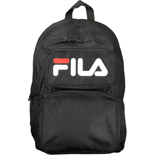 Fila Black Polyester Backpack