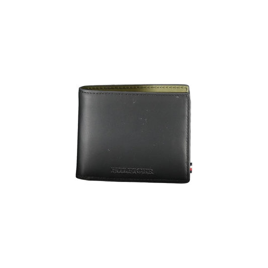 Tommy Hilfiger Black Leather Wallet