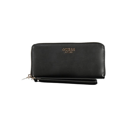 Guess Jeans Black Polyethylene Wallet