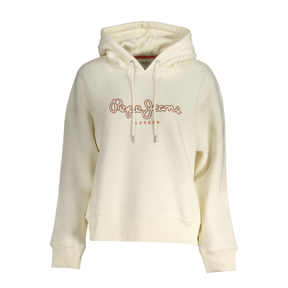 Pepe Jeans White Cotton Sweater