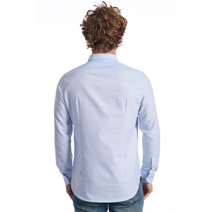 Baldinini Trend Light Blue Cotton Shirt