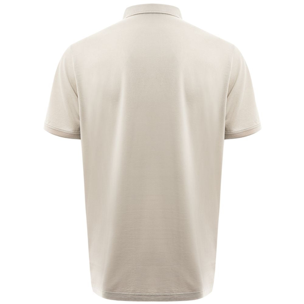 Loro Piana Gray Cotton Polo Shirt