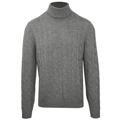 Malo Gray Wool Sweater