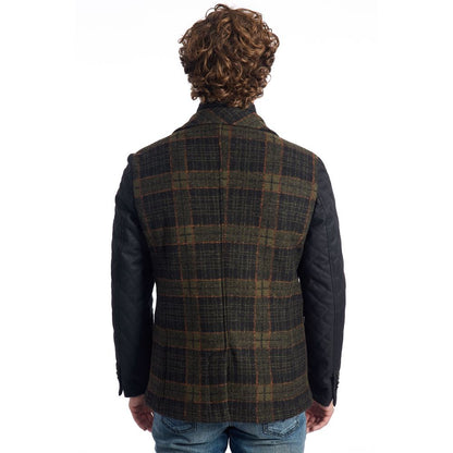 Roberto Pepe Luxury Brown Wool Jacket