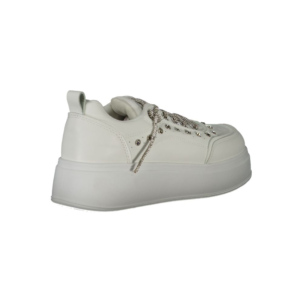 Laura Biagiotti White Polyester Sneaker