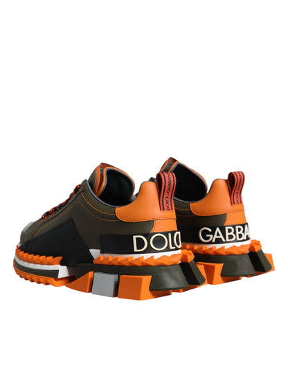 Dolce & Gabbana Multicolor Super King Low Top Sneaker Shoes