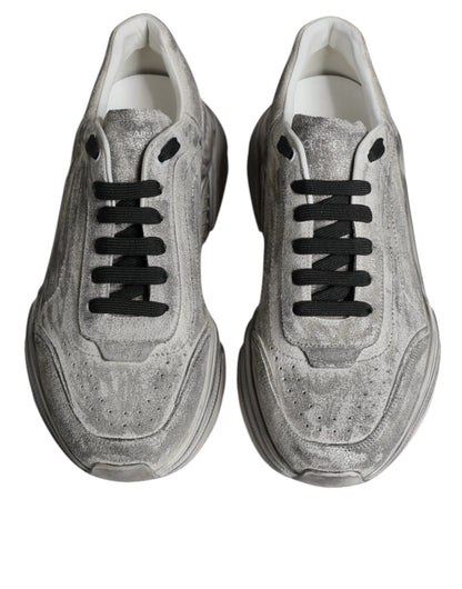 Dolce & Gabbana White Daymaster Low Top Sneakers Shoes