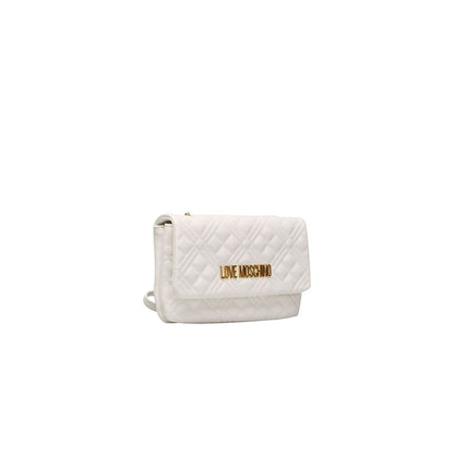 Love Moschino White Polyethylene Crossbody Bag