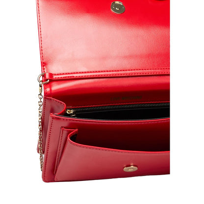 Love Moschino Red Polyethylene Crossbody Bag