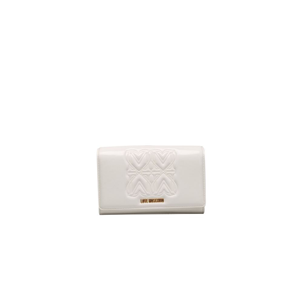 Love Moschino White Polyethylene Crossbody Bag