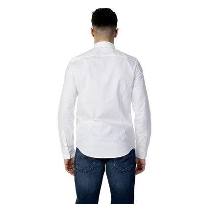 Armani Exchange White Cotton Shirt