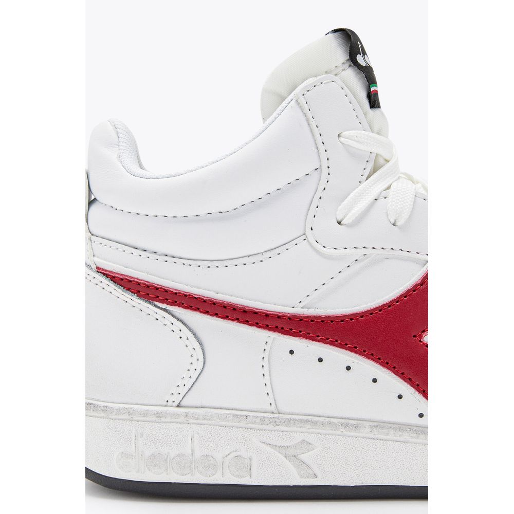 Diadora Red Leather Sneaker