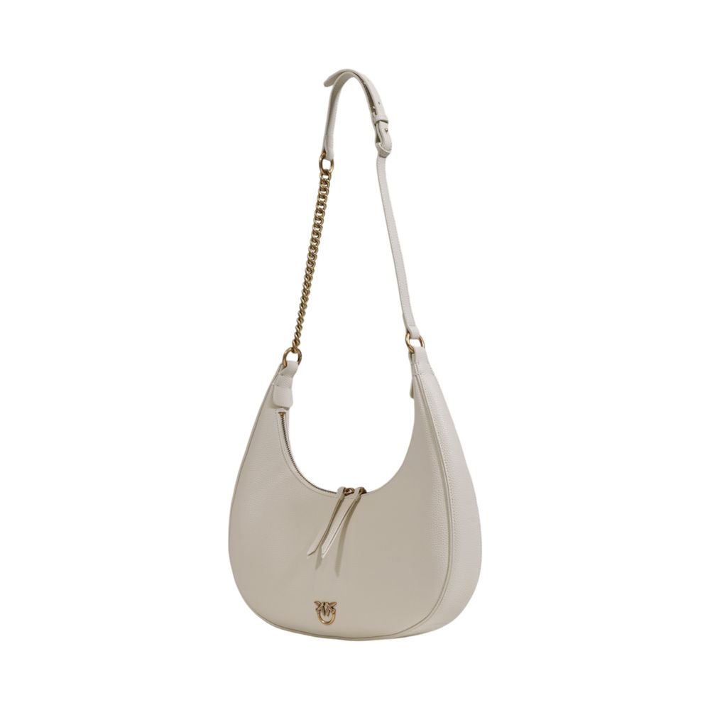 PINKO White Leather Handbag