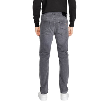 Hugo Boss Black Cotton Jeans & Pant