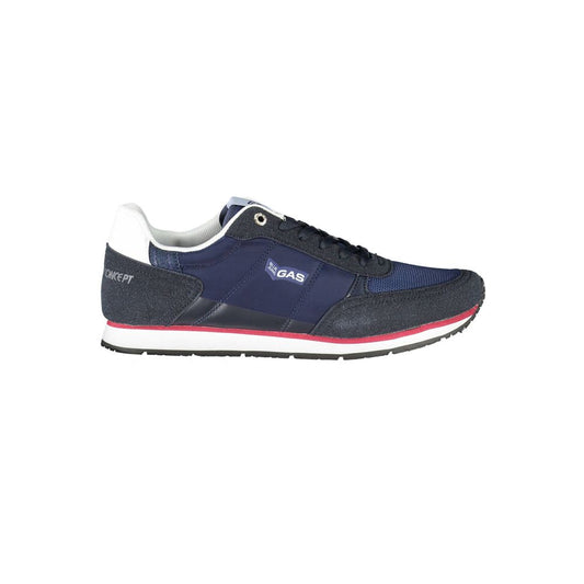 Gas Blue Polyester Sneaker