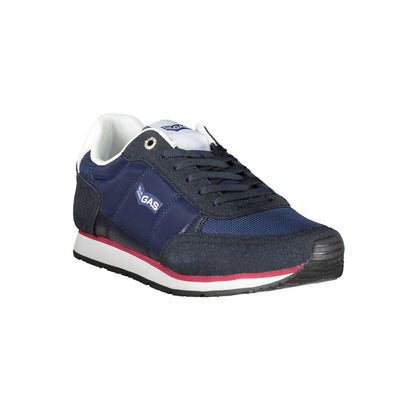 Gas Blue Polyester Sneaker