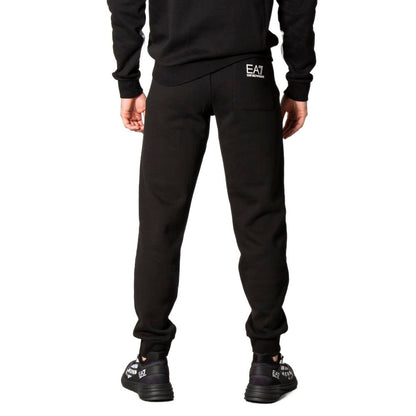 EA7 Emporio Armani Black Cotton Clothing