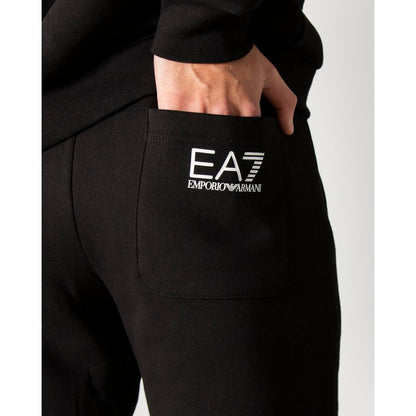 EA7 Emporio Armani Black Cotton Clothing