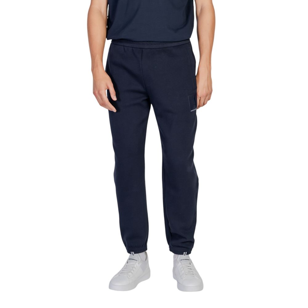 Armani Exchange Blue Cotton Clothing