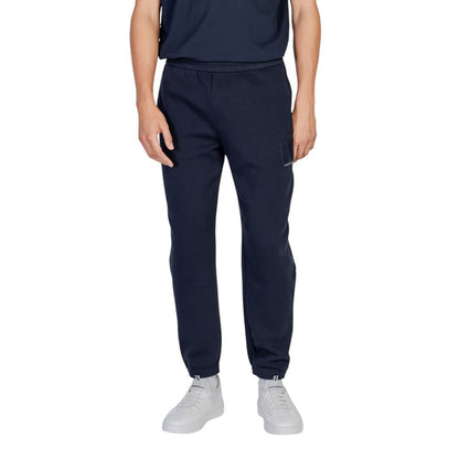 Armani Exchange Blue Cotton Clothing