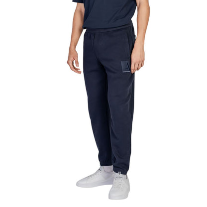 Armani Exchange Blue Cotton Clothing