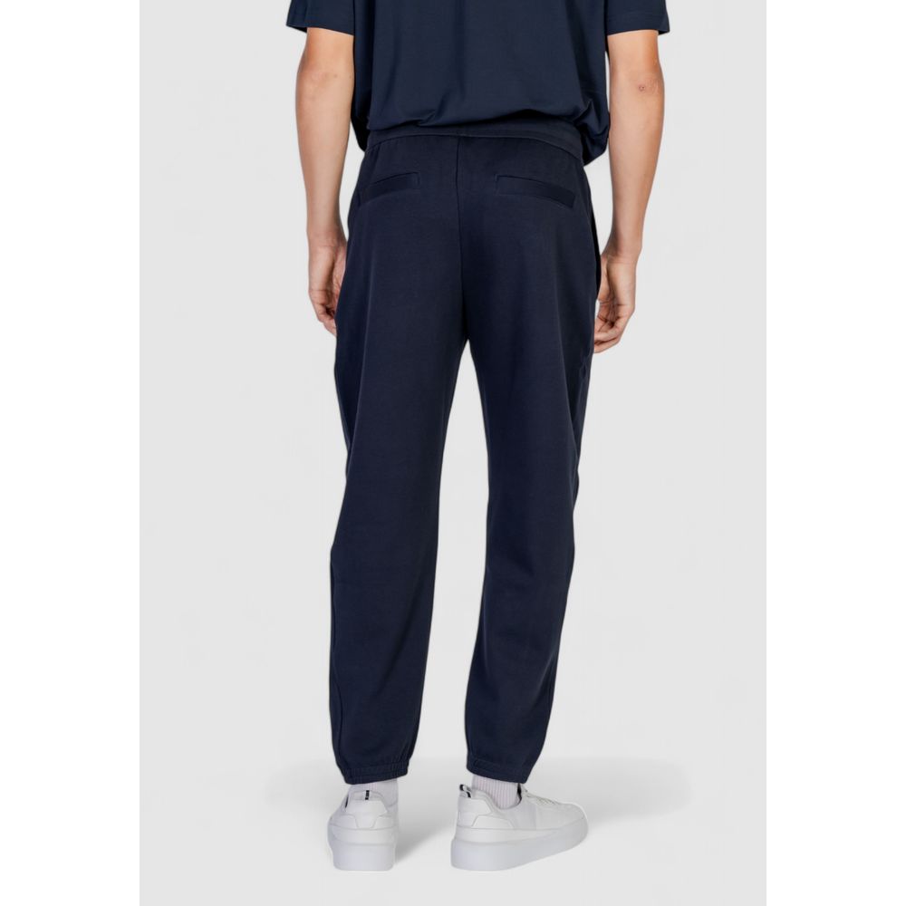 Armani Exchange Blue Cotton Clothing