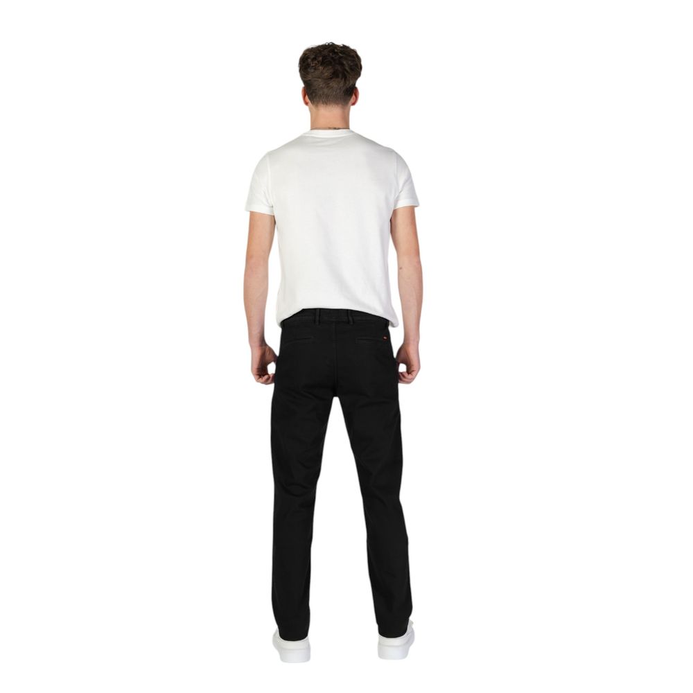 Hugo Boss Black Cotton Jeans & Pant