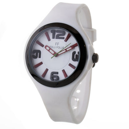 Folli Follie White Silicone Watch