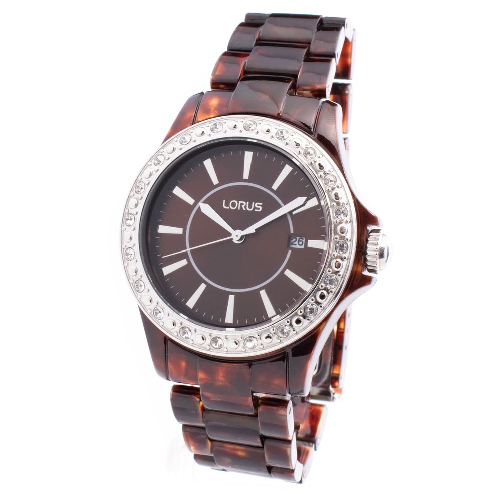 Lorus Brown Polyethylene Watch