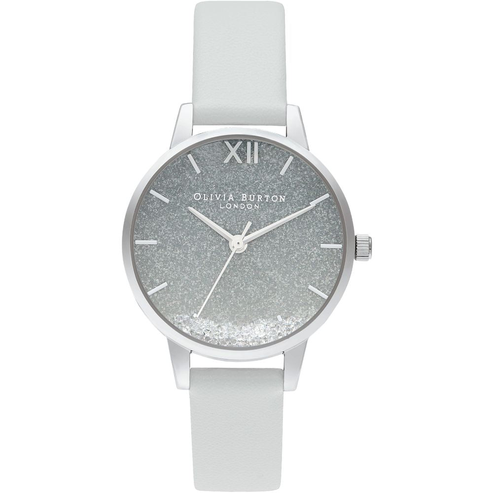 Olivia Burton Gray Leather Watch