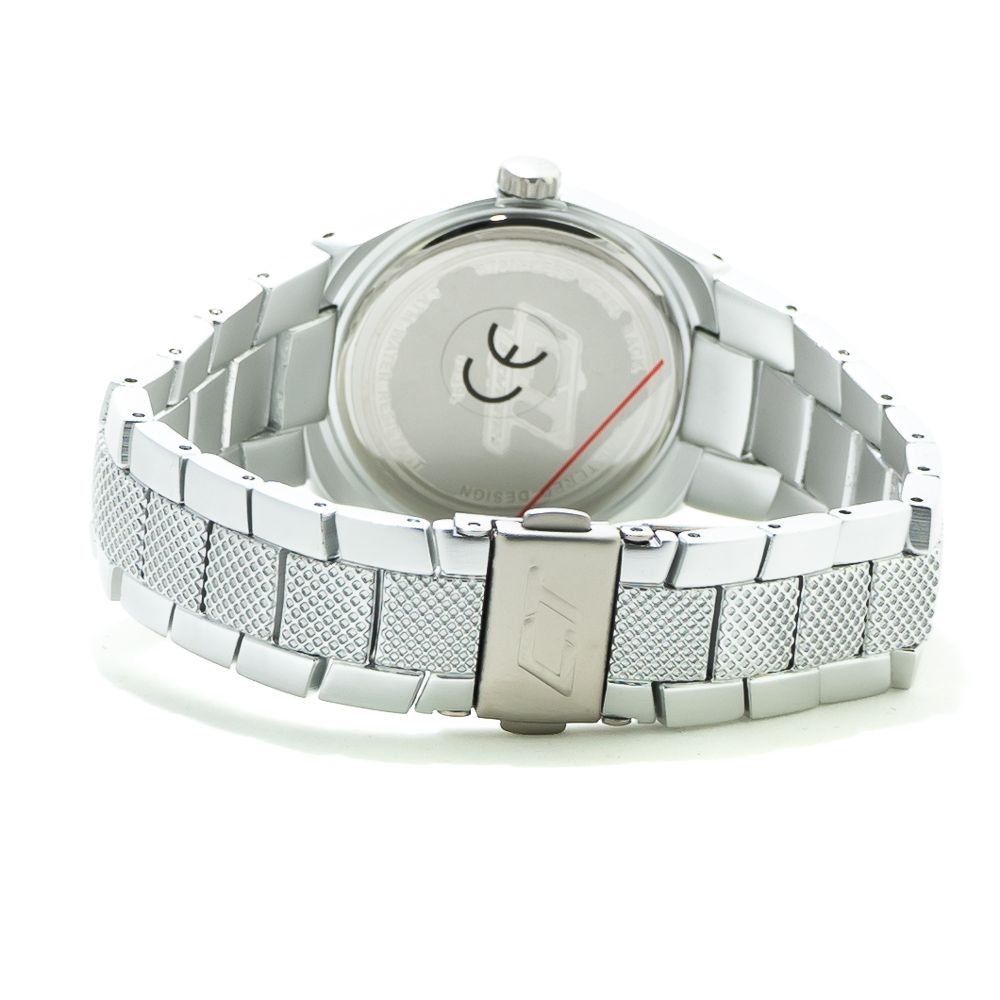 Chronotech Silver Steel Watch